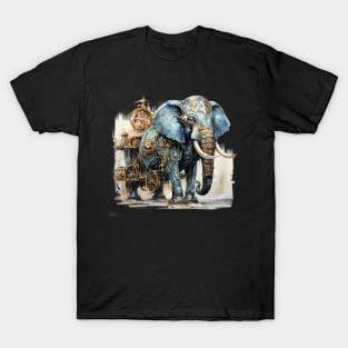 Steampunk Elephant Animals T-Shirt